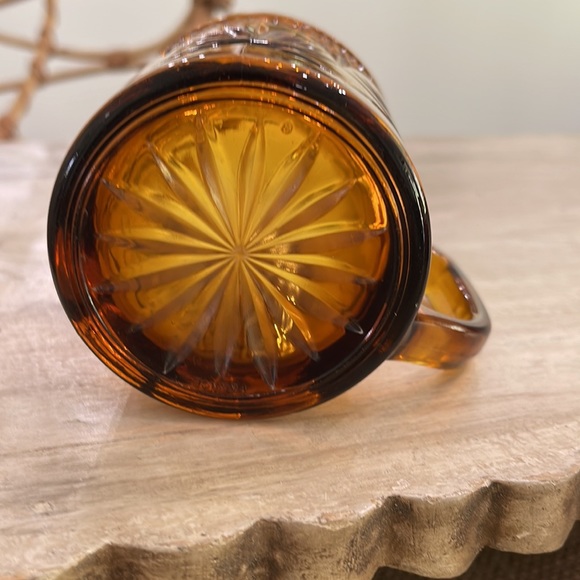 ✨Durand Cris D'Arques Antique Pattern Amber Coffee Mug✨ - Picture 5 of 6